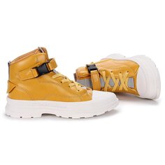 Бамбуковые ботинки на липучке для девочек/мальчиков, обувь 946.21K.201 Vicco, желтый