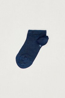 Бесшовные детские носки из модала Fullamoda, индиго