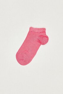 Бесшовные модальные детские носки-пинетки Fullamoda, фуксия