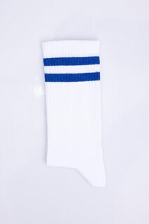 Белые теннисные носки унисекс в полоску для колледжа TUDORS
