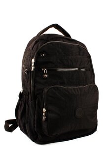Водонепроницаемый рюкзак унисекс с отделением для ноутбука и ремнем с поддержкой пяти отделений Школьный и ежедневный рюкзак (1773) Luwwe Bags, черный