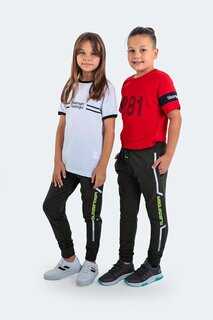 Детские спортивные штаны унисекс DETLEV цвета хаки SLAZENGER