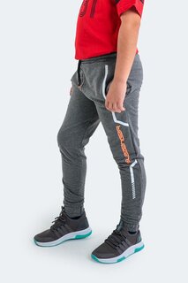 Детские спортивные штаны унисекс DETLEV темно-серые SLAZENGER