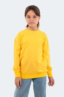Детский свитшот унисекс DNA Желтый SLAZENGER