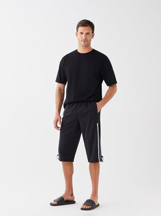 Длинные мужские шорты для плавания LCWAIKIKI Classic, новый черный