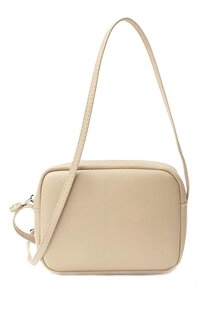 Женская оригинальная мини-сумка на плечо с перекрестным ремешком и молнией (20767) Luwwe Bags, норка