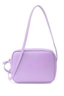 Женская оригинальная мини-сумка на плечо с перекрестным ремешком и молнией (20767) Luwwe Bags, фиолетовый