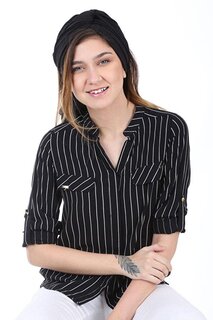 Женская рубашка в клетку с передним карманом Rodi