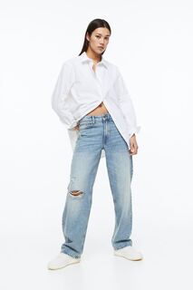 Мешковатые низкие джинсы 90-х годов H&amp;M H&M