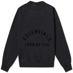 Fear of God Essentials Core 23 Crew Sweat Свитшот, черный