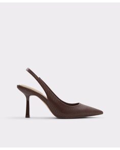 Женские туфли-лодочки на шпильке и остроконечном носке Aldo, коричневый