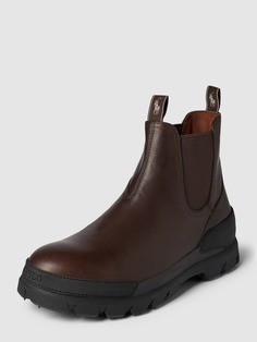 Ботинки челси из кожи с логотипом модели OSLO Polo Ralph Lauren, темно-коричневый