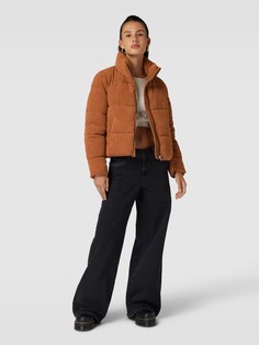 Вельветовая куртка с воротником стойкой модель «NEWDOLLY» Only, коричневый