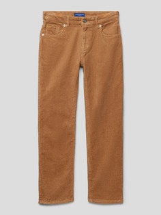 Вельветовые брюки с 5 карманами, модель «Дин» Scotch &amp; Soda, бежевый