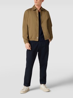 Хлопковая куртка-рубашка с воротником акулы McNeal, коричневый
