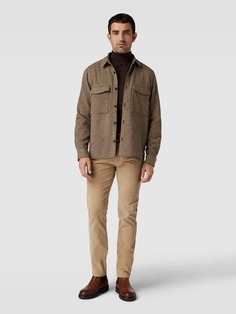 Вельветовые брюки с 5 карманами, модель «Лион» Pierre Cardin, бежевый