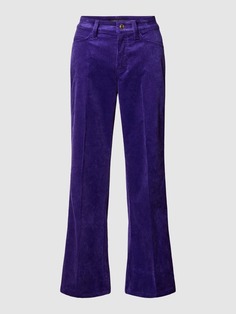 Вельветовые брюки Bootcut с 5 карманами, модель «FRANCESCA» Cambio, фиолетовый