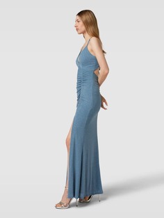 Вечернее платье блестящего дизайна Jake*s Cocktail, цвет морской волны