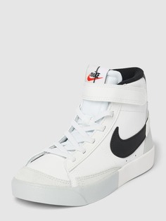 Высокие кроссовки с лейблом, модель BLAZER Nike, белый