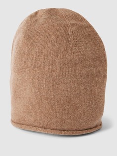 Вязаная кашемировая шапка Christian Berg, коричневый