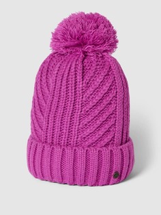 Вязаная шапка косой модель &quot;COY SUNDOWN&quot; Roxy, розовый