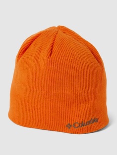 Вязаная шапка с пришивкой этикетки модель &quot;БУГАБУ&quot; Columbia, оранжевый