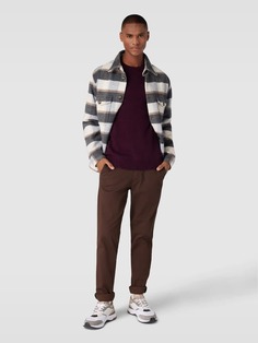 Вязаный свитер из овечьей шерсти модель &quot;ТАНГИ&quot; McNeal, баклажан
