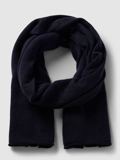 Вязаный кашемировый шарф Christian Berg, темно-синий