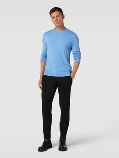 Вязаный свитер в пестрый вид McNeal, синий