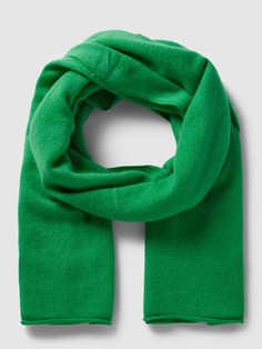 Вязаный кашемировый шарф Christian Berg, зеленый