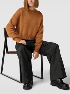 Вязаный свитер с круглым вырезом - Ann-Kathrin Götze X P&amp;C Ann-Kathrin Goetze X P&amp;C*, светло-коричневый