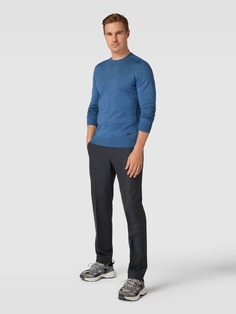 Вязаный свитер с круглым вырезом модель &quot;Симоно&quot; JOOP!, синий