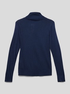 Вязаный свитер с высоким воротником Scotch &amp; Soda, синий