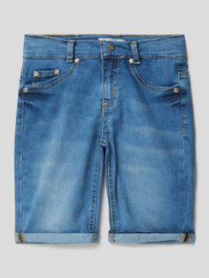 Джинсовые шорты с пятью карманами Blue Effect, синий