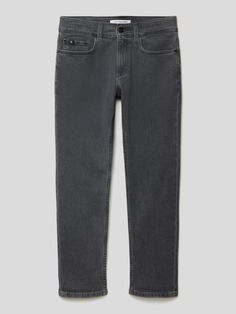 Джинсы с пятью карманами Calvin Klein Jeans, черный