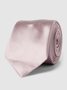 Шелковый галстук с легким отливом (6,5 см) Willen, сирень