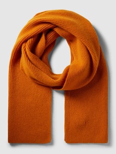Кашемировый шарф однотонного дизайна McNeal, оранжевый