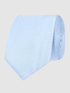 Шелковый галстук с узором по всей поверхности Willen, синий