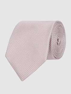 Шелковый галстук с узором по всей поверхности Willen, сирень