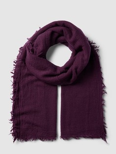 Шерстяной шарф из чистой новой шерсти Fraas, бордо