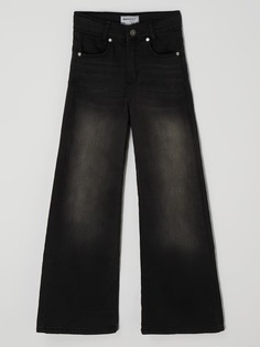 Широкие джинсы с эластичной резинкой Blue Effect, черный