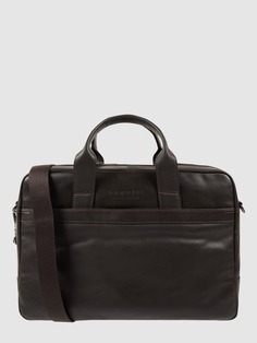 Кожаная сумка для ноутбука bugatti, темно-коричневый
