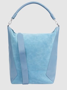 Кожаная сумка-хобо Becksöndergaard, синий