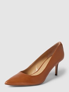 Кожаные туфли модель &quot;ANETTE&quot; Lauren Ralph Lauren, коньячный цвет