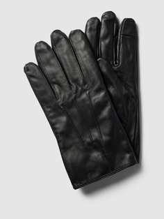 Кожаные перчатки модель &quot;Бёрдсвилль&quot; Barts, черный