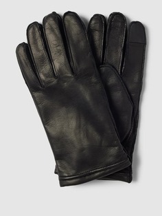 Кожаные перчатки модель &quot;Крэнтон&quot; BOSS, черный