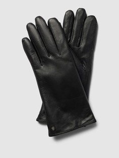Кожаные перчатки из натуральной кожи Roeckl, черный