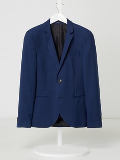 Куртка на двух пуговицах с добавлением шерсти, модель «Солярис» Jack &amp; Jones, синий