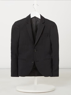 Куртка на двух пуговицах с добавлением шерсти, модель «Солярис» Jack &amp; Jones, черный