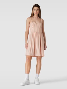 Мини-платье с полосатым узором, модель &quot;ШАРОН&quot; Only, розовый